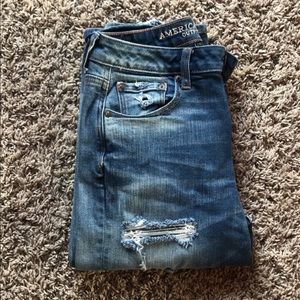American Eagle skinny jeans size 4 extra long